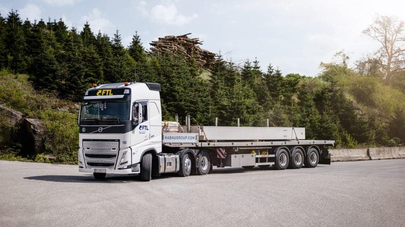 Fuhrpark - Baumaterialtransport